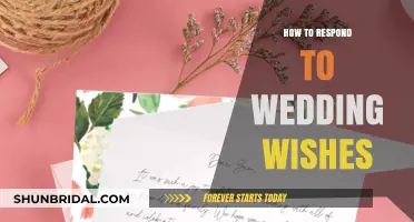 Grateful Hearts: Crafting Perfect Responses to Your Wedding Wishes