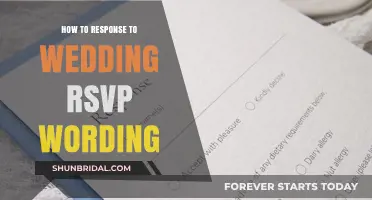 Responding to Wedding RSVPs: The Right Wording