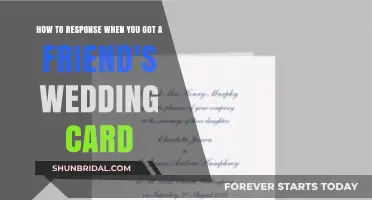 Perfectly Crafted Responses to Your Friend's Wedding Invitation
