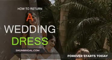 Returning Your Wedding Dress: A Simple Guide