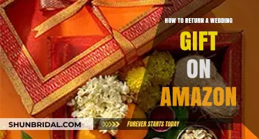 Returning Wedding Gifts on Amazon: A Step-by-Step Guide for Newlyweds