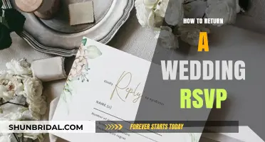 Responding to Wedding RSVPs: A Guide to Graceful Returns