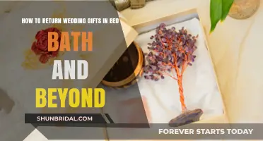Returning Wedding Gifts at Bed Bath & Beyond: A Simple Guide