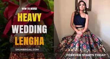 Creative Ways to Repurpose Your Heavy Wedding Lengha for Everyday Use