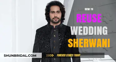 Revamp Your Wedding Sherwani: Creative Ways to Reuse and Restyle