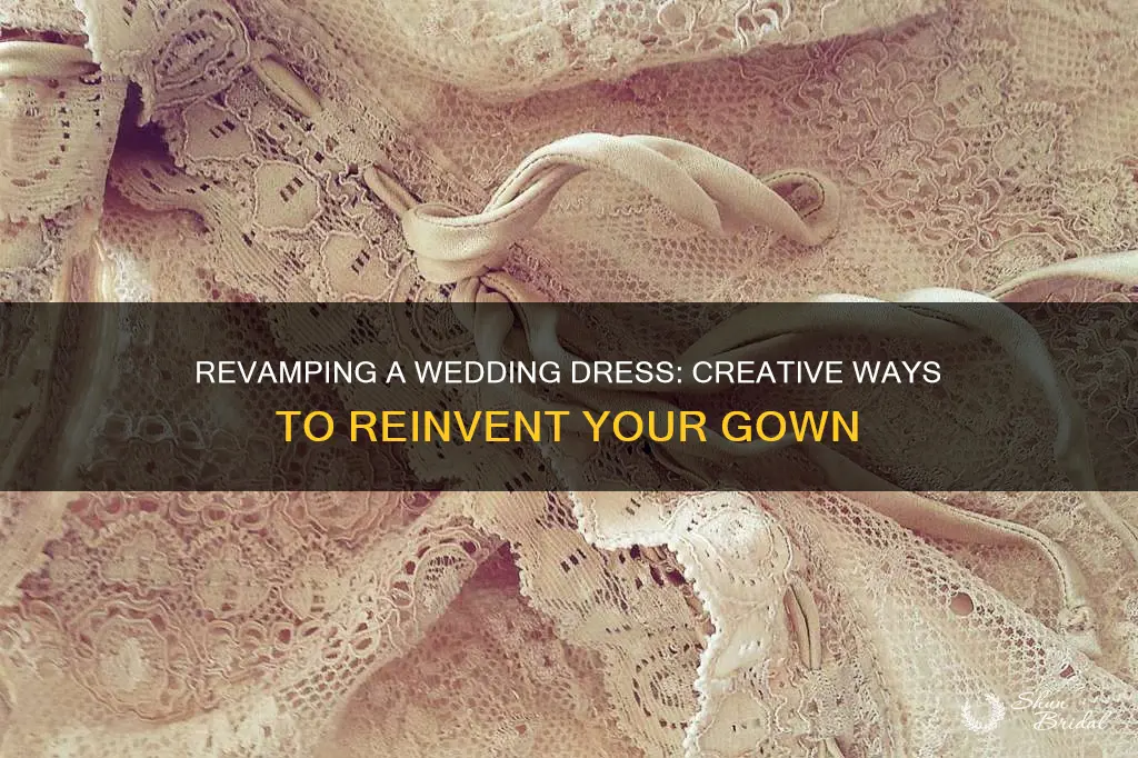 how to revamp a wedding dress