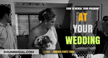 Announcing Your Pregnancy at Your Wedding: Creative and Heartfelt Ideas