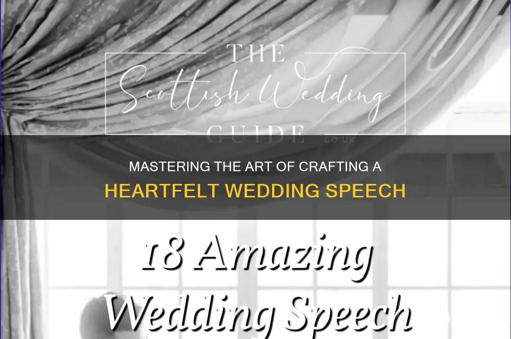 how to right a wedding speech