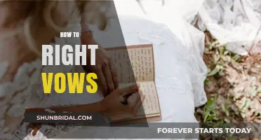 Crafting Heartfelt Wedding Vows: A Step-by-Step Guide to Writing Yours