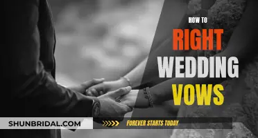 Writing Wedding Vows: Tips for a Perfect Promise
