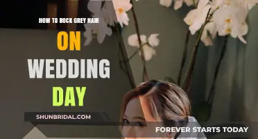 Elegant Grey Hair Styles for a Stunning Wedding Day Look