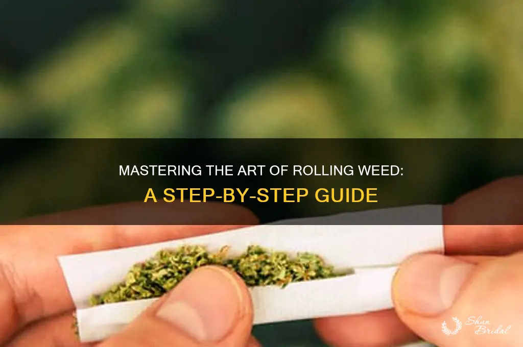 how to roll wed