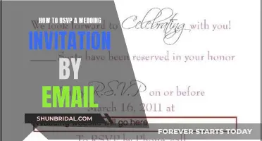 RSVPing to a Wedding: Email Etiquette Explained