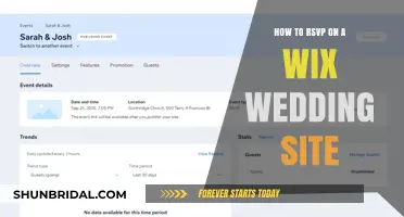 RSVPing on Wix Wedding: A Step-by-Step Guide