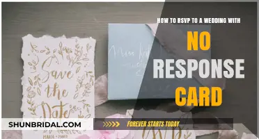 RSVP Etiquette: How to Respond to a Wedding Without a Response Card