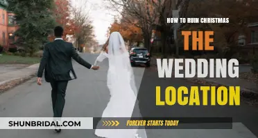 How to Ruin Christmas: Wedding Location Disasters and Solutions