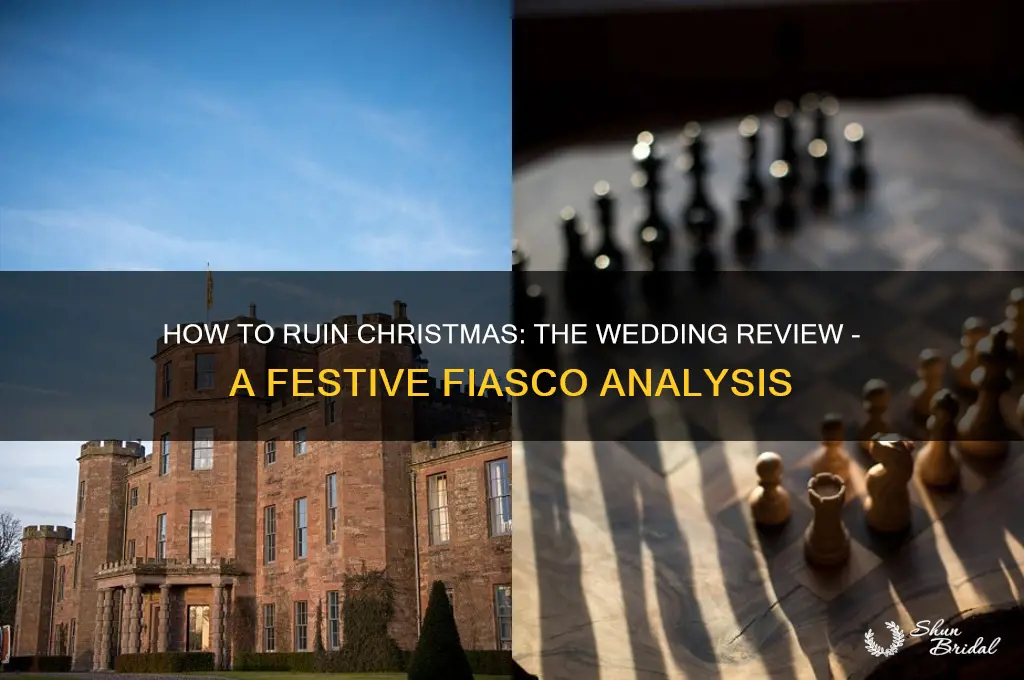 how to ruin christmas the wedding review