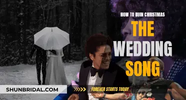 Christmas Wedding Song: A Recipe for Disaster