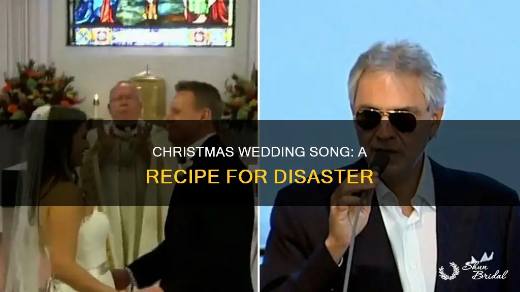 how to ruin christmas the wedding song