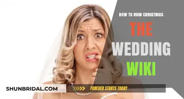 Avoid Wedding Disasters: How to Ruin Christmas Celebrations with Poor Planning