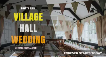 Planning the Perfect Village Hall Wedding: Tips and Tricks