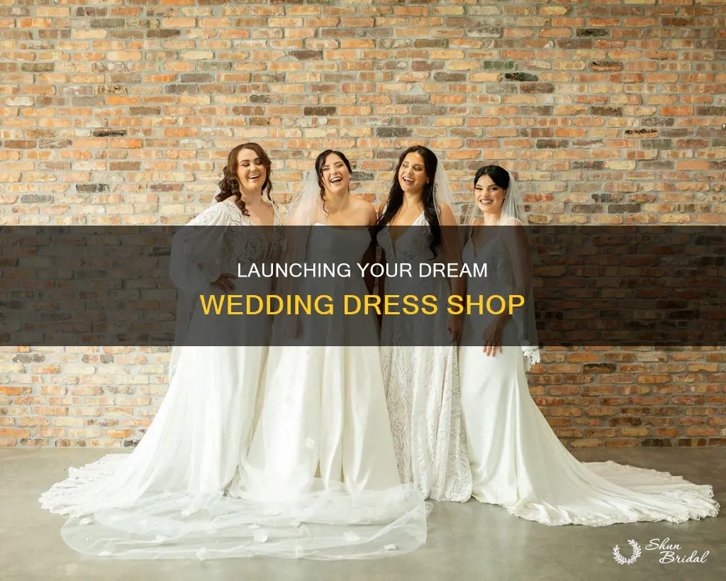 how to run your own wedding dress shop