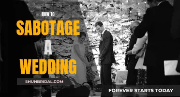 Ways to Wreck a Wedding: Chaos Edition