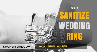 Sanitizing Your Wedding Ring: A Step-by-Step Guide