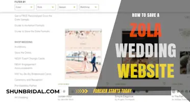 Effortlessly Preserve Your Zola Wedding Website: A Step-by-Step Guide