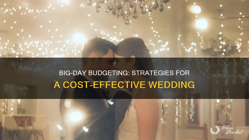 how to save big on your wedding