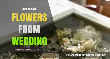 Preserving Wedding Flowers: Tips and Tricks