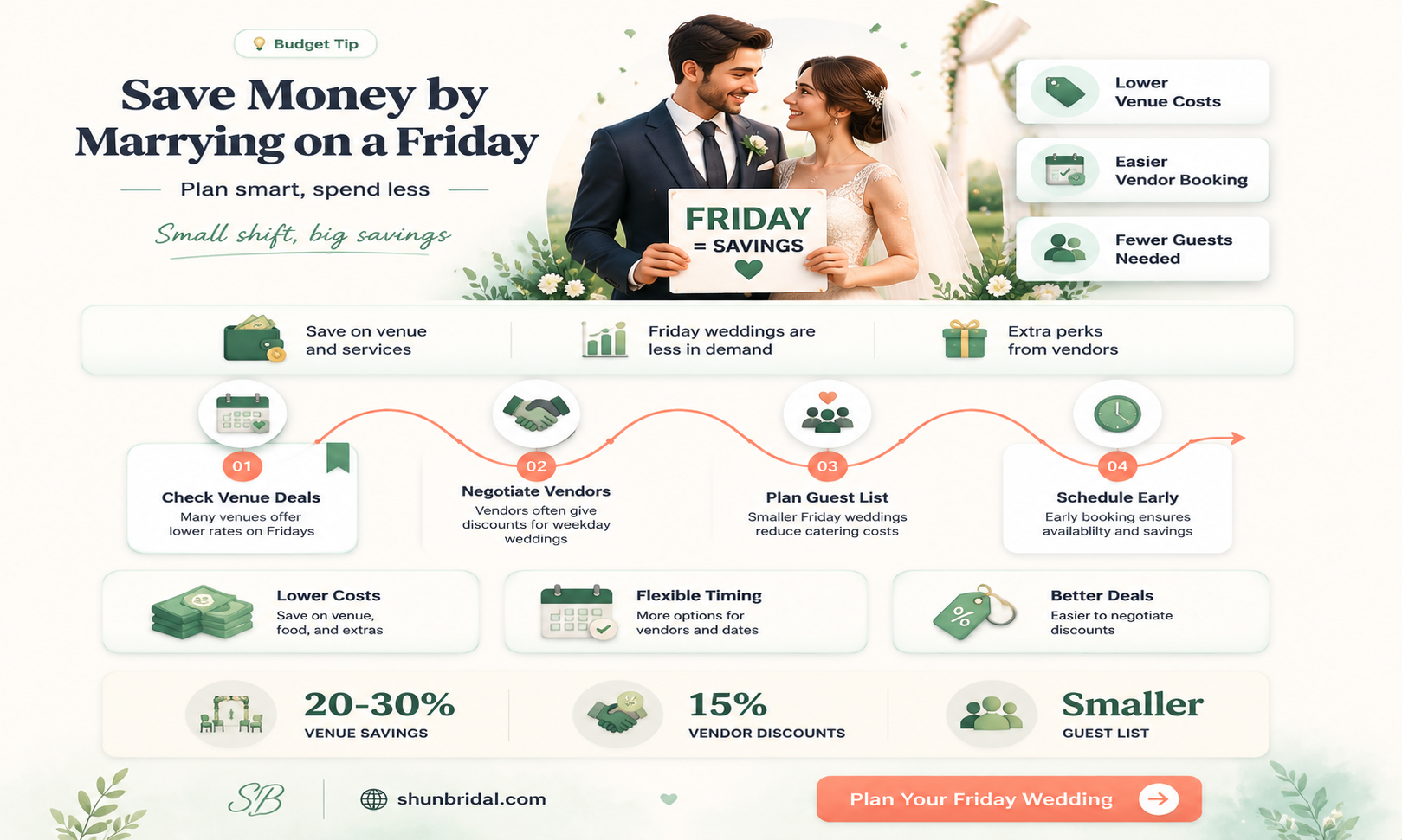 are friday weddings cheaper