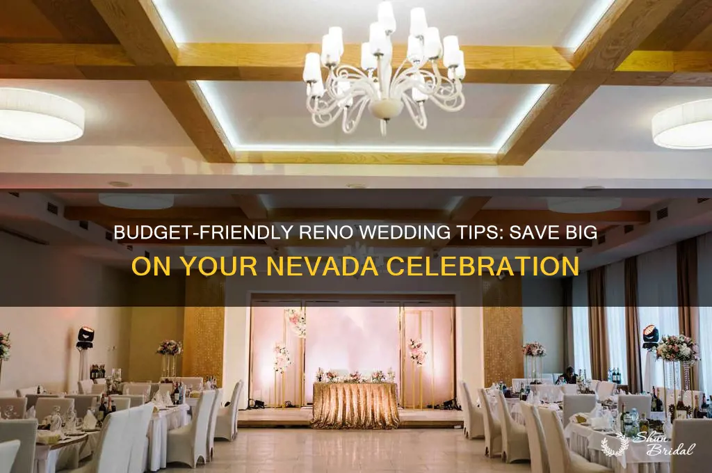 how to save money on a reno nevada wedding