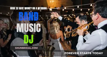 Save on Wedding Music: Band vs. DJ