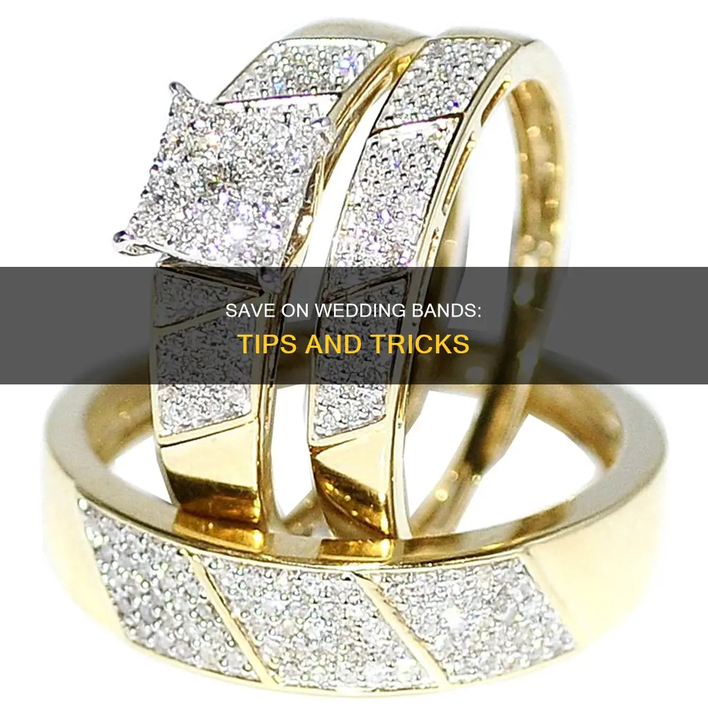 how to save money on a wedding band