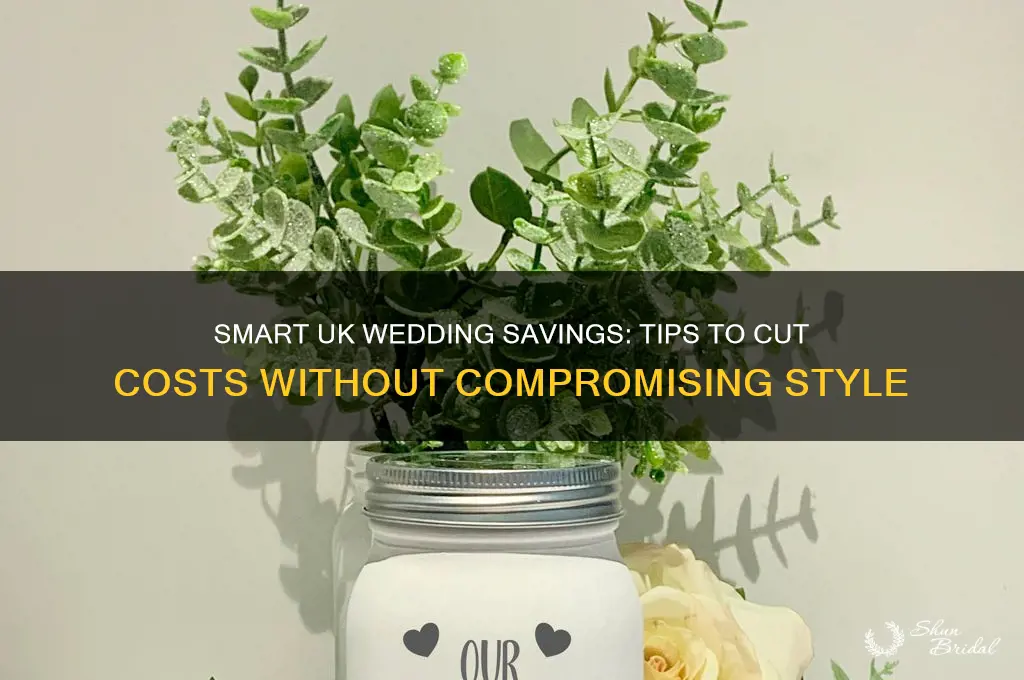 how to save money on a wedding uk