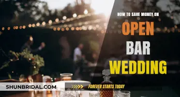 Smart Tips to Cut Open Bar Costs at Your Wedding