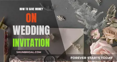 Smart Strategies to Save Money on Wedding Invitations