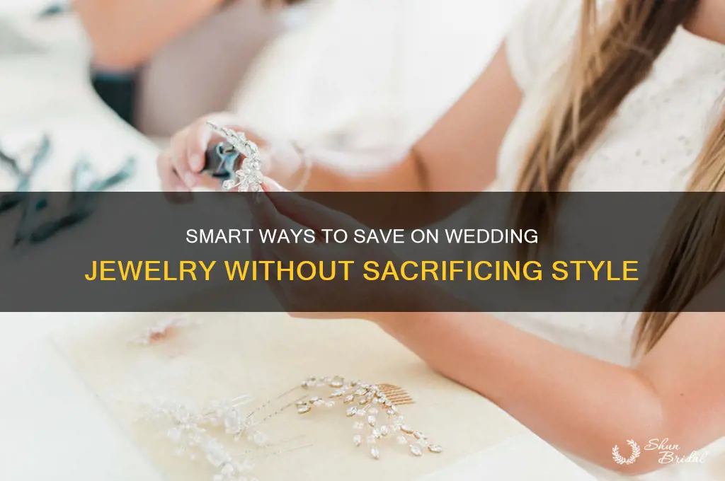 how to save money on wedding jewelry