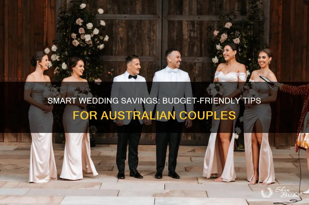how to save money on your wedding australia