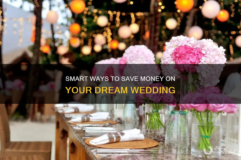 how to save money on your wedding