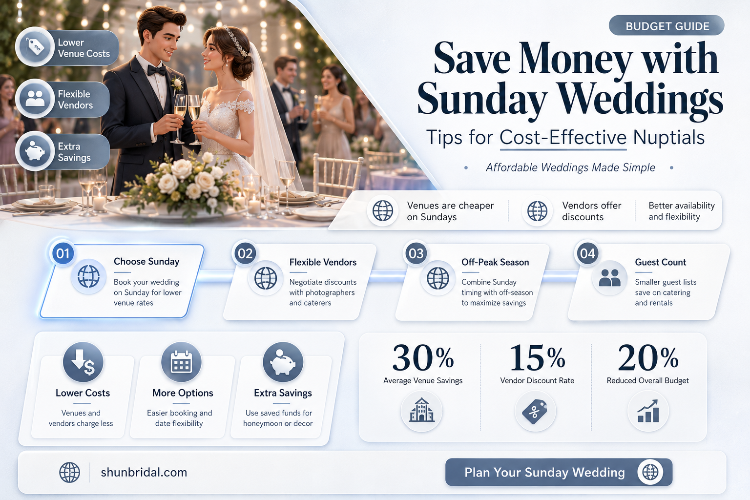 are sunday weddings cheaper
