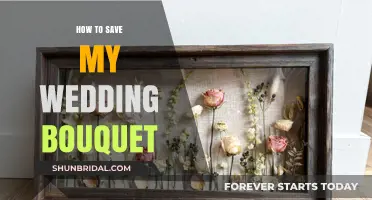 Preserving Your Wedding Bouquet: Creative Ways to Save Floral Memories