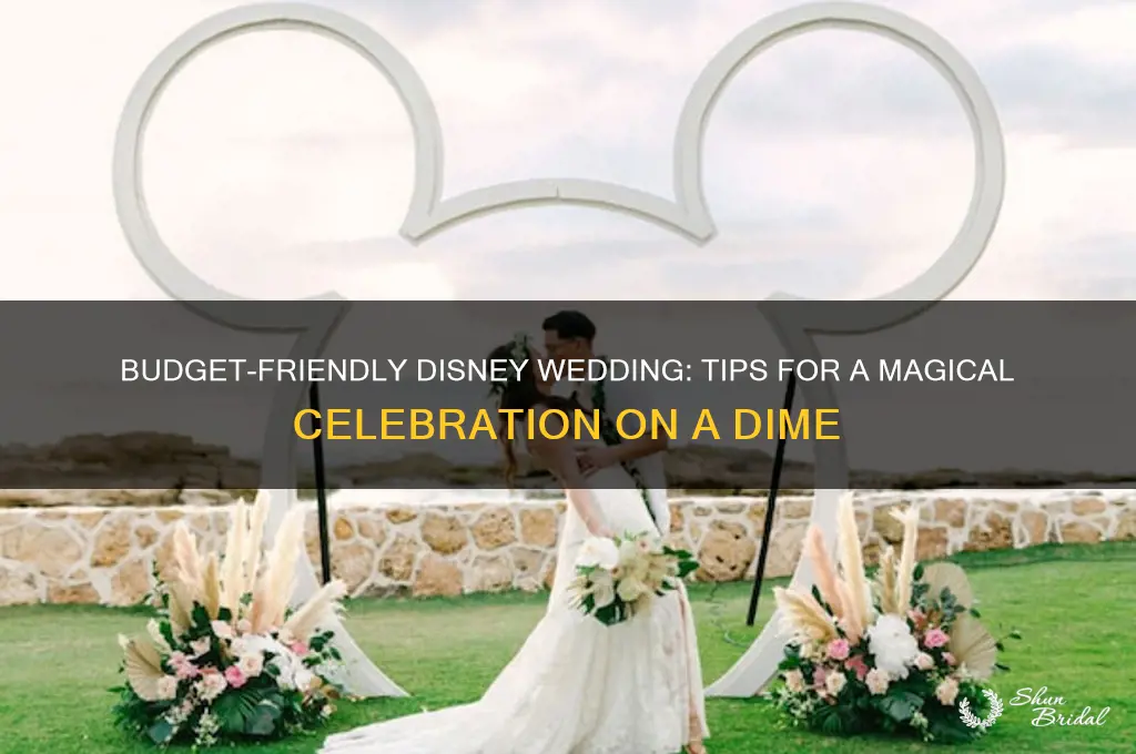 how to save on a disney wedding