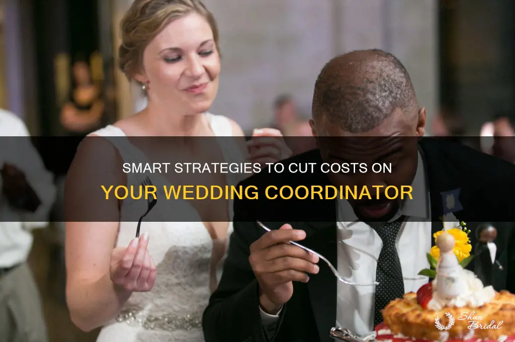 how to save on a wedding coordinator