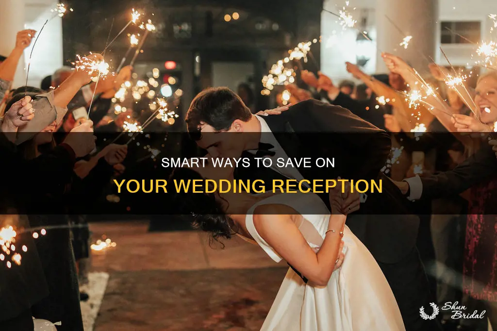 how to save on a wedding reception
