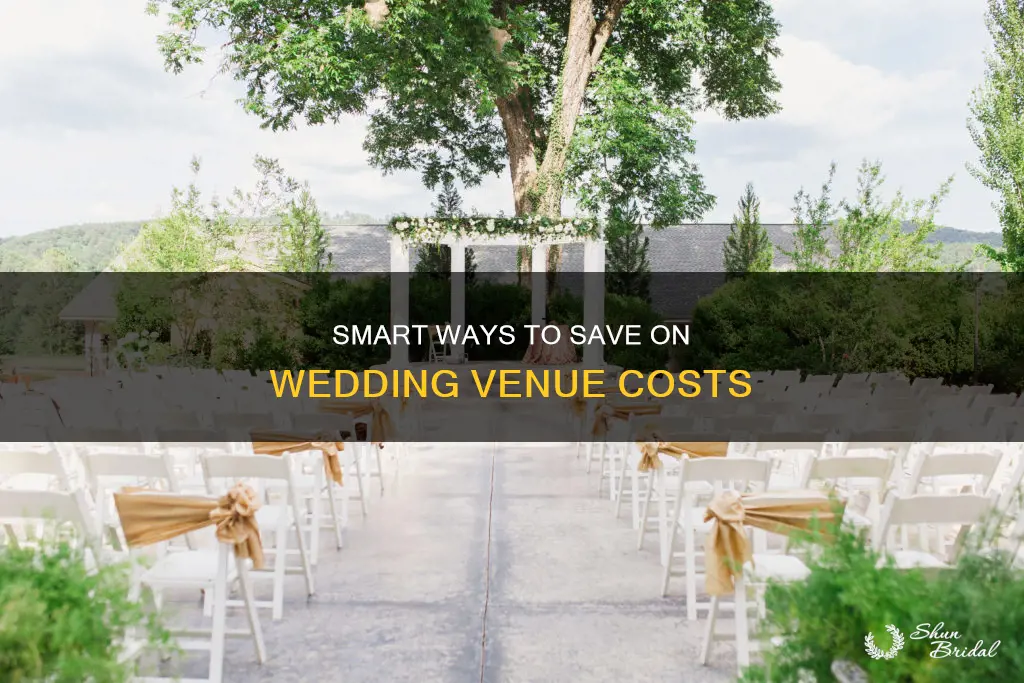 how to save on a wedding venue