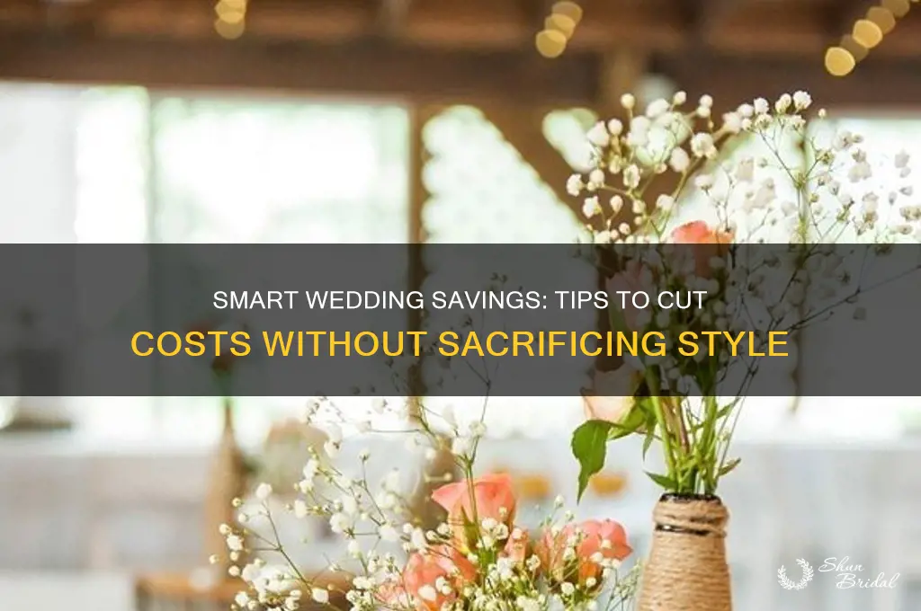 how to save on wedding budget