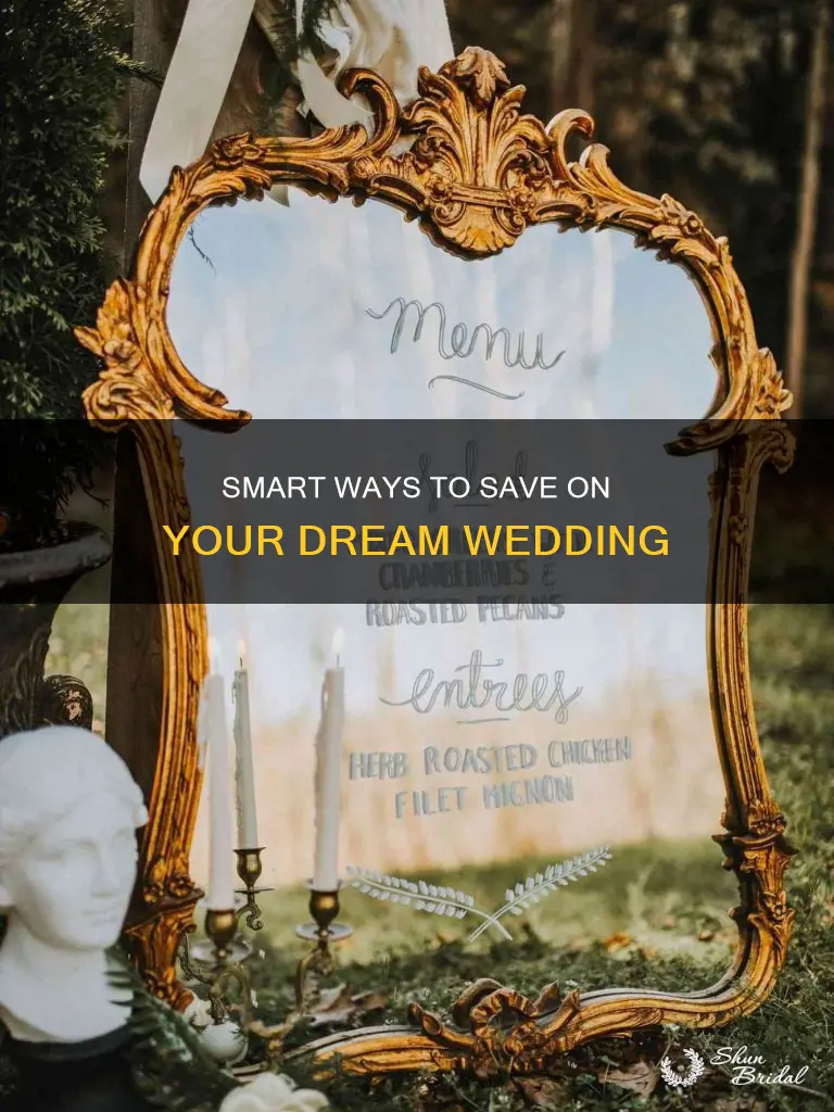 how to save on weddings
