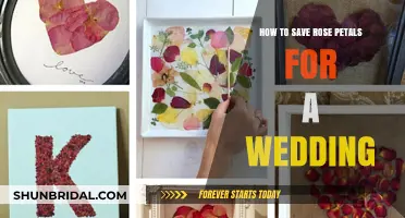 Preserving Rose Petals: A Wedding Craft Guide for Lasting Beauty